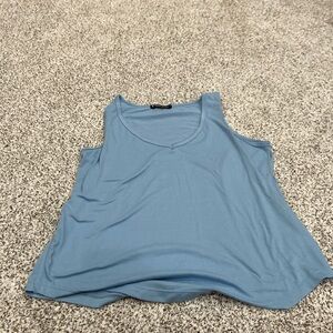 thrive societie blue althletic cotton tank size L